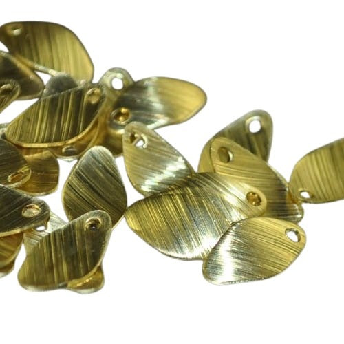 Tag Leaf - Brass each