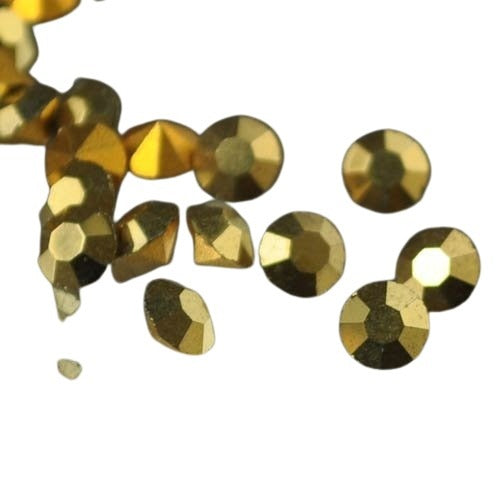 Swarovski Vintage Rhinestones - ss19 Round Pointed Back Foiled Rhinestone (Art 1