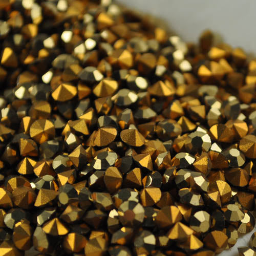 Swarovski Vintage Rhinestones - ss19 Round Pointed Back Foiled Rhinestone (Art 1