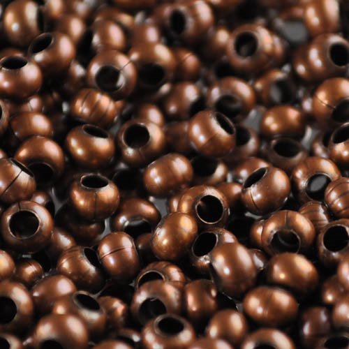 6/0 Seed Beads Metal - Antiqued Copper