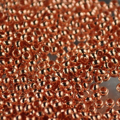 11/0 Seed Beads Metal - Bright Copper