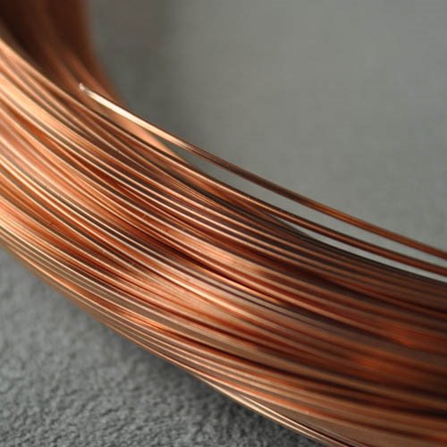 Craft Wire - 22ga - Square Wire - Bare Copper