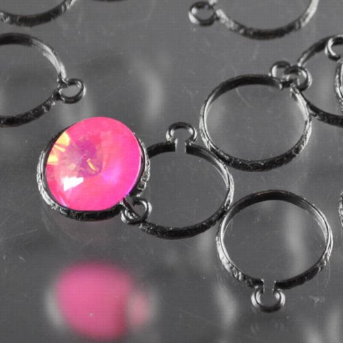 Rivoli Setting - ID 14mm Open Frame - Gunmetal