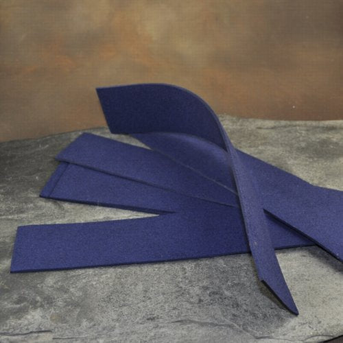 UltraSuede Bracelet Strip - 1.5x9.25in - Midnight Blue
