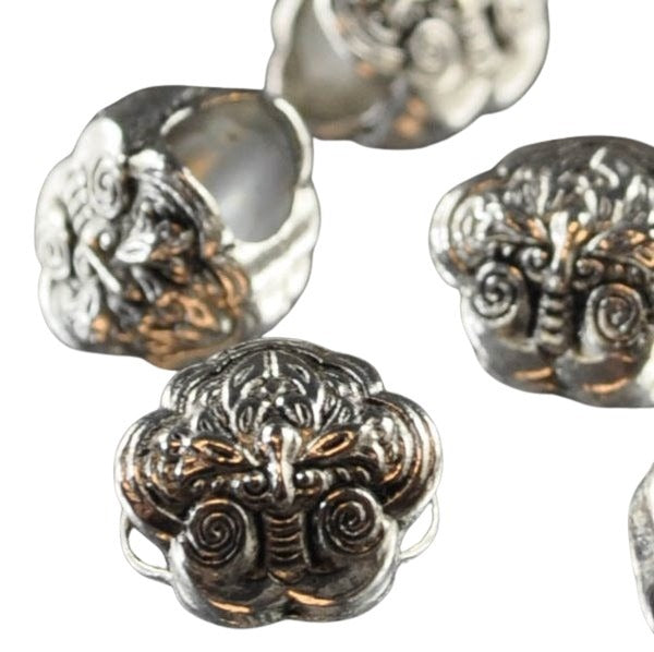 Metal Beads - Pandora/Euro Style - Strange Butterfly - Antiqued Silver
