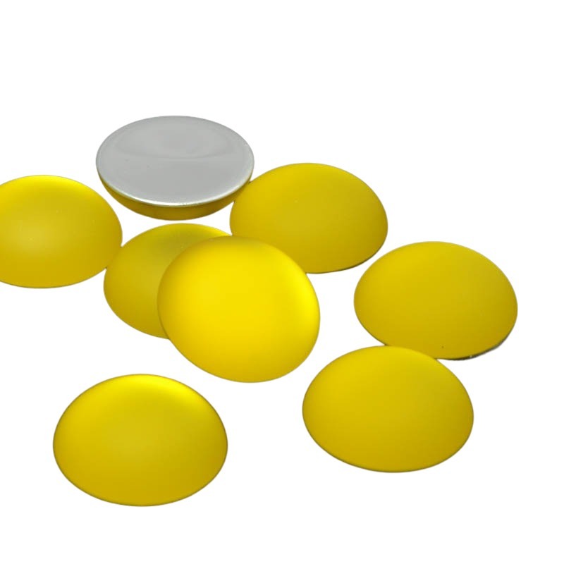 LunaSoft - Cabochon - 18mm - Round - Lemon