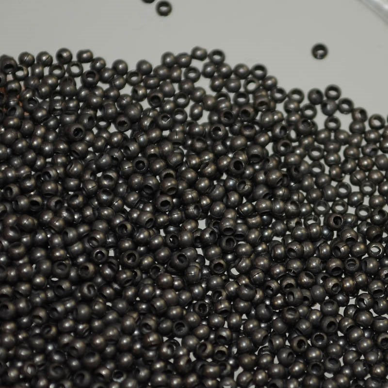 15/0 Seed Beads Metal - Antique Zinc (2 grams)