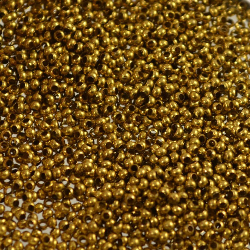 15/0 Seed Beads Metal - Gilding (2 grams)