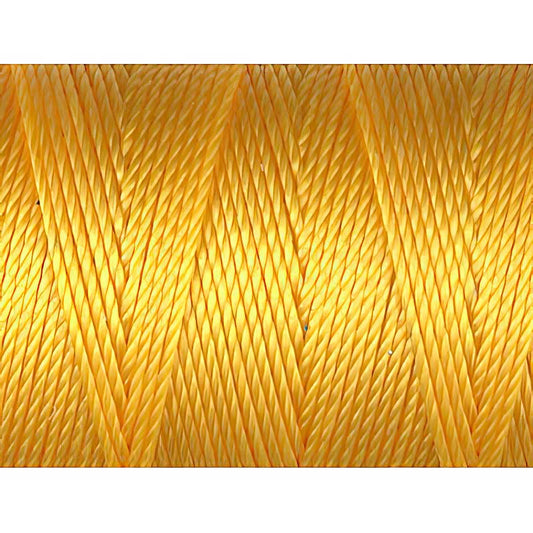 C-Lon Bead Cord - Golden Yellow