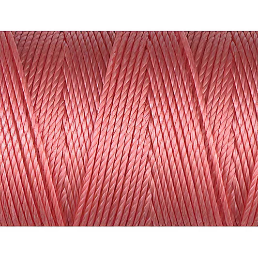 C-Lon Bead Cord - Chinese Coral