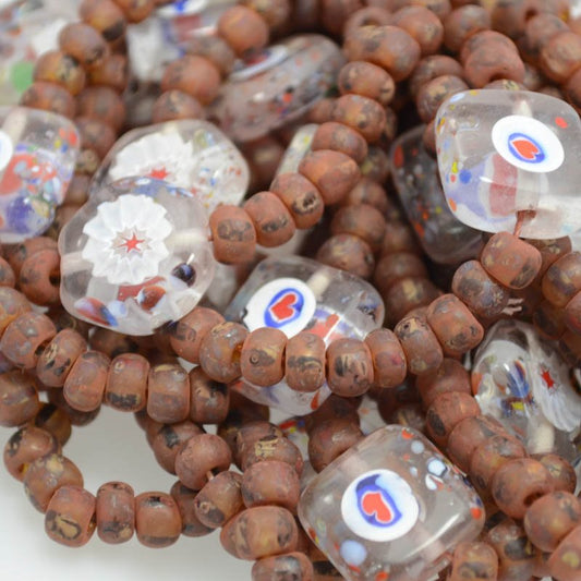 Czech Glass -  Ponies and Murrini - The Canals of Venice (strand)