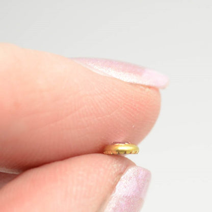 Swarovski HotFix Rhinestone -  Flatback in Bezel (2013) - Light Rose - Gold (72)