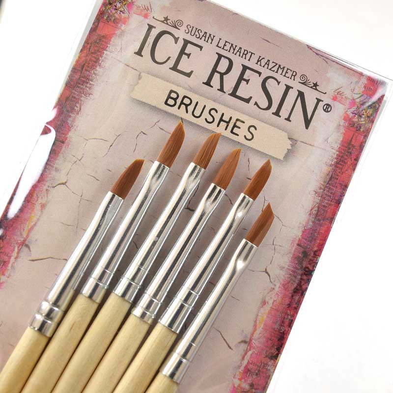 Iced Enamels Essentials -  Brushes (Pack of 6)