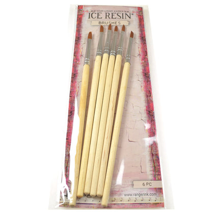Iced Enamels Essentials -  Brushes (Pack of 6)