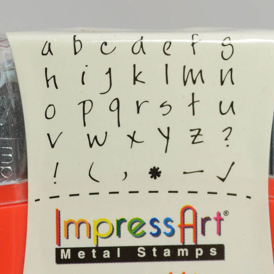 ImpressArt Stamps - 2.5mm Stamp/Punch Collection - Scarletts Signature - lowerca