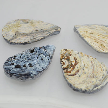 Glass Bead Turtle - Mixed Greens (5)