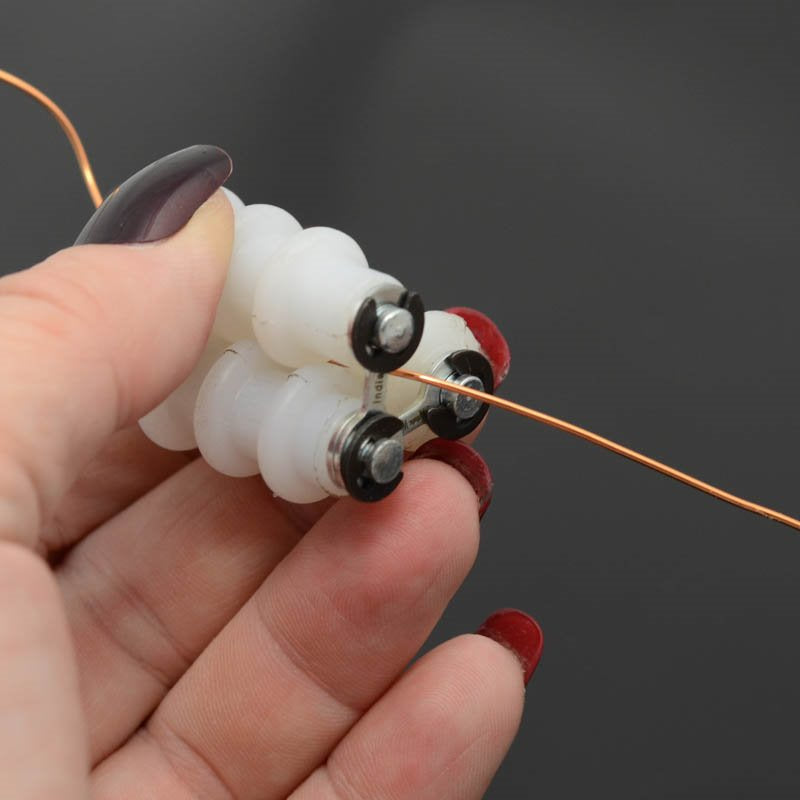 Wire Tools -  Nylon Roller Wire Straightener - 