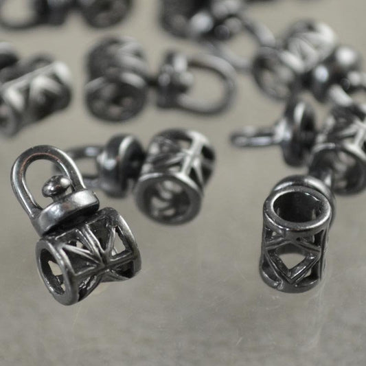 Bail Lattice Tube - ID 3mm - Gunmetal