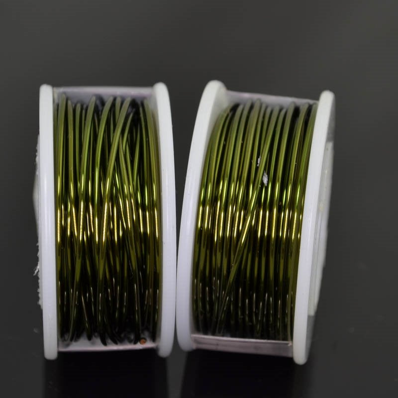 Craft Wire - 18ga - Olive (Parawire)