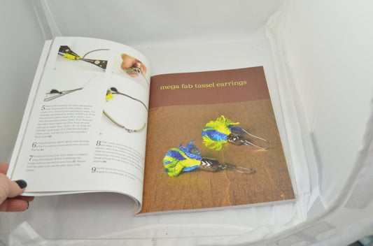 Book -  Fibre and Cord Jewelry - by Ashley K. Bunting