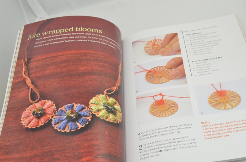 Book -  Fibre and Cord Jewelry - by Ashley K. Bunting