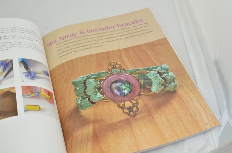 Book -  Fibre and Cord Jewelry - by Ashley K. Bunting