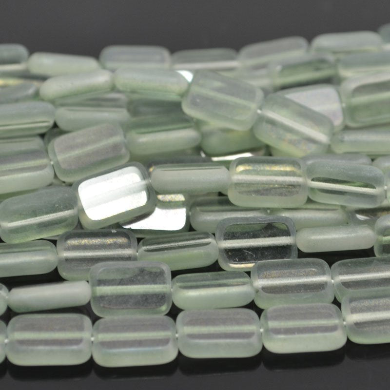 Flat Cut Tablet - 8x12mm Rectangle - Willow the Wisp