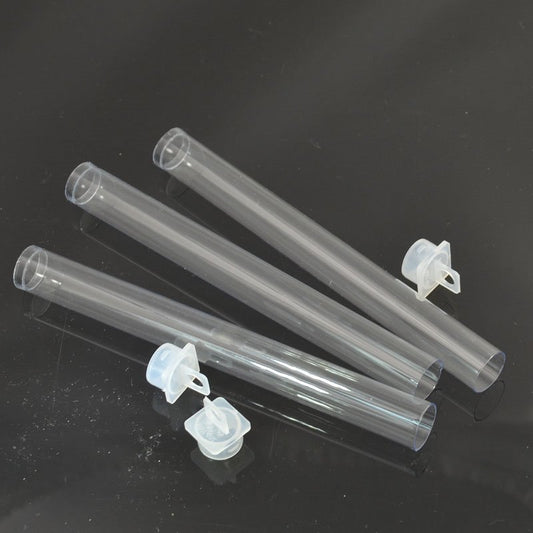 Packaging - Long Hanging Tube - Clear (12)