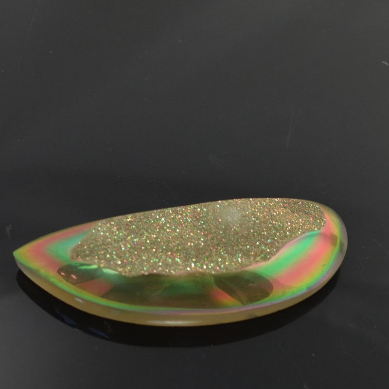Stone - 27x68mm Freeform Cabochon - Bronze Beauty Window Druzy