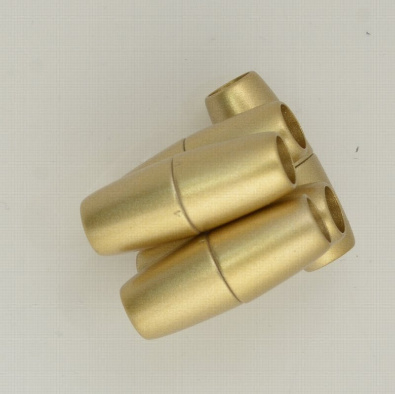 Magnetic Clasp - ID5.7mm Bullet - Matte Gold