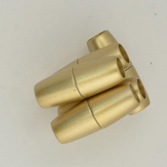 Magnetic Clasp - ID5.7mm Bullet - Matte Gold