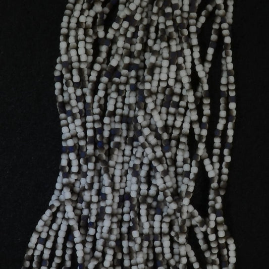 Fire Polish Faceted Round - True 2mm - Matte Chalk White Azuro (strand 150)