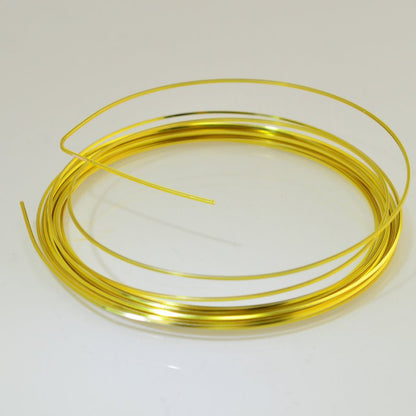 Craft Wire - 21ga - Square Wire - Champagne Gold (Parawire)