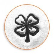 ImpressArt Stamps - 6mm Design Stamp/Punch - Four Leaf Clover