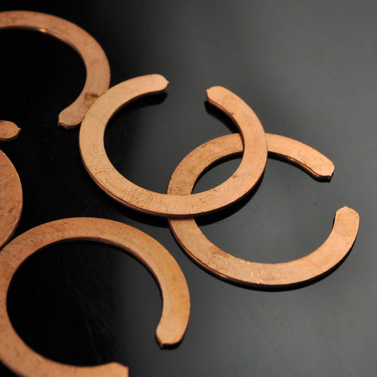Metal Blank C - Raw Copper (5)