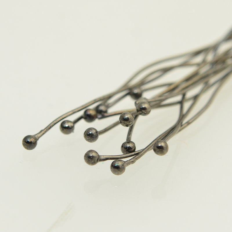 Headpins - 3.25in / 22ga Ball - Gunmetal (20)