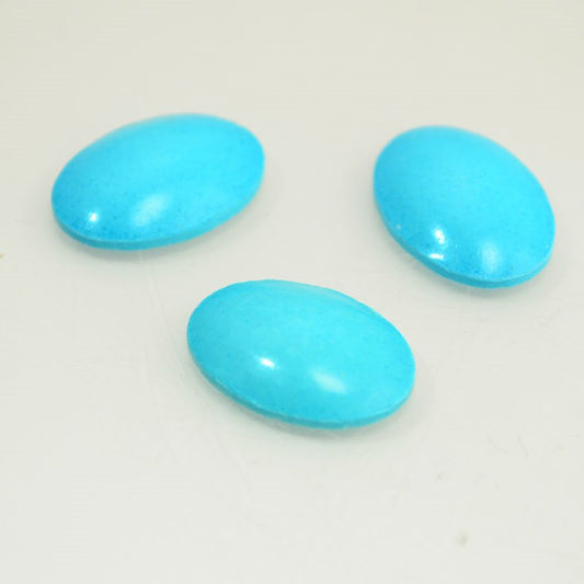 Stone -  Oval Cabochon - Imitation Turquoise