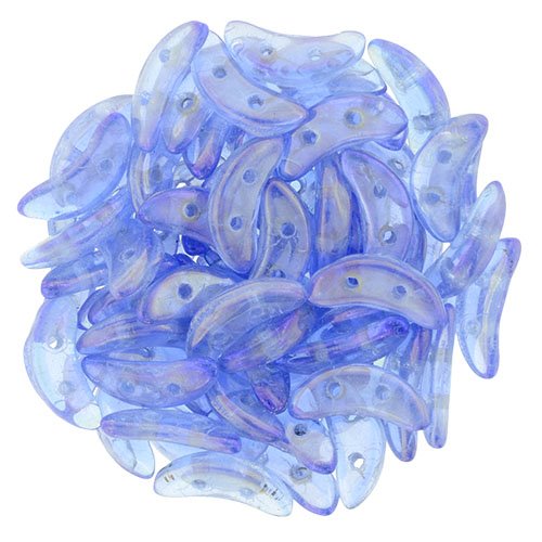 Czechmates Crescents - Lustre Iris Sapphire