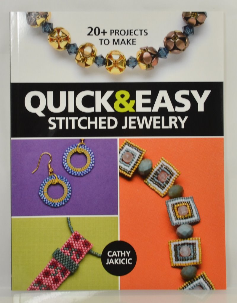Book -  Quick and Easy Stitched Jewelry - By Cathy Jakicic