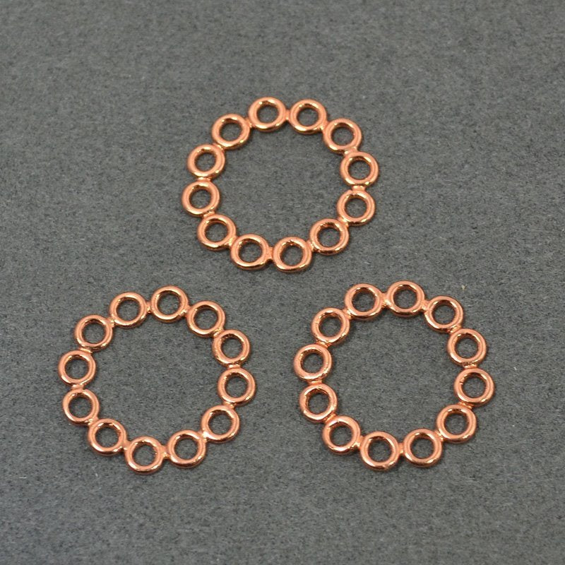 Link -  Circle of Circles - Bright Copper