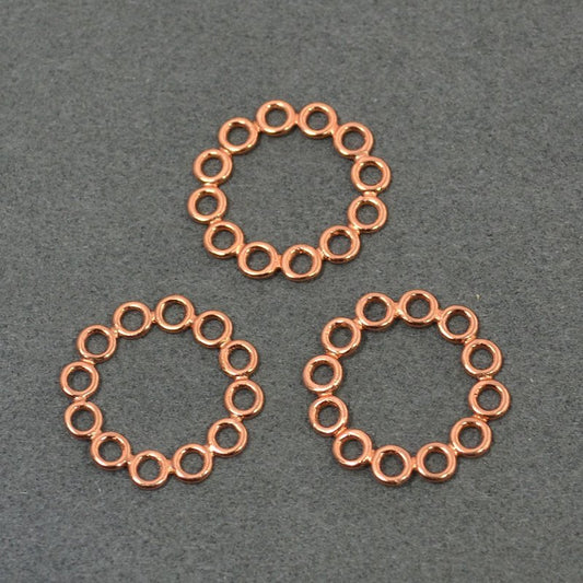 Link -  Circle of Circles - Bright Copper