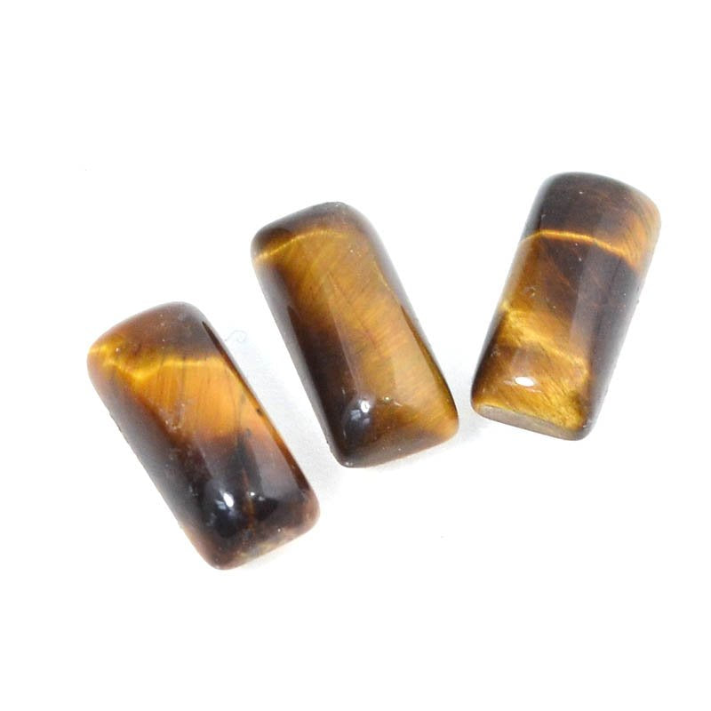 Stone Cabochon -  Rectangle Cabochon - TigerEye (4)