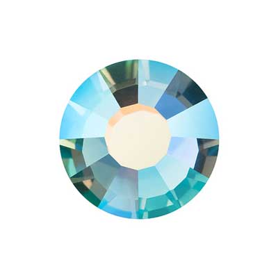 Preciosa - ss16 - VIVA12 Flatback Rhinestones - Aqua Bohemica AB (144pcs)