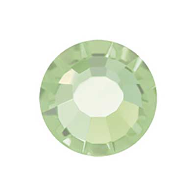 Preciosa - ss16 - VIVA12 Flatback Rhinestones - Chrysolite (144pcs)