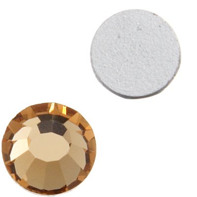 Preciosa - ss6 - VIVA12 Flatback Rhinestones - Light Colorado Topaz (1440pcs)