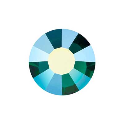 Preciosa - ss20 - VIVA12 Flatback Rhinestones - Emerald AB (144pcs)