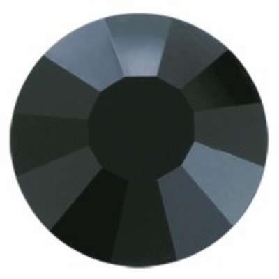 Preciosa - ss6 - VIVA12 Flatback Rhinestones - Jet (1440pcs)
