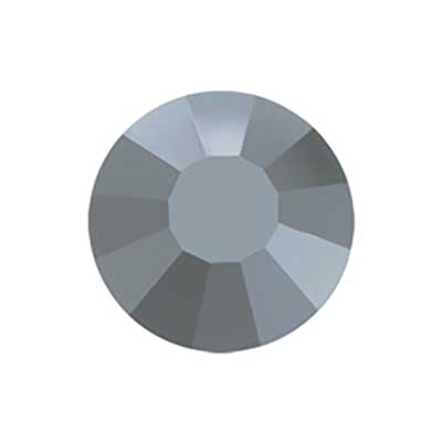 Preciosa - ss10 - VIVA12 Flatback Rhinestones - Hematite (144pcs)