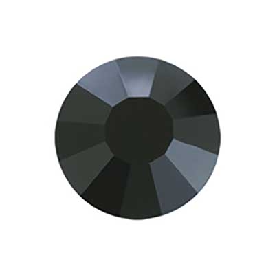 Preciosa - ss12 - VIVA12 Flatback Rhinestones - Jet (144pcs)