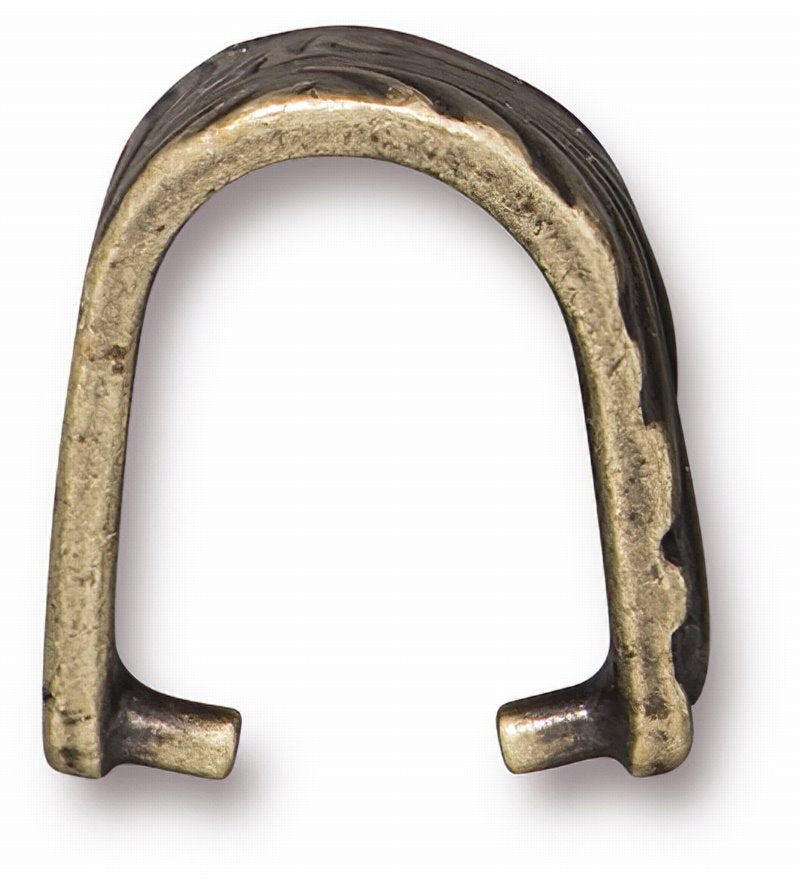 Pinch Bail - Large Jardin - Brass Oxide